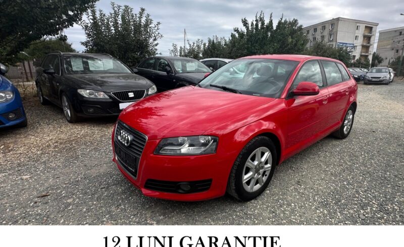 Audi A3 Sportback 1.4 TFSI Ambiente Utilizat · 2009 · Negociabil · Se emite factura 5250 EURO