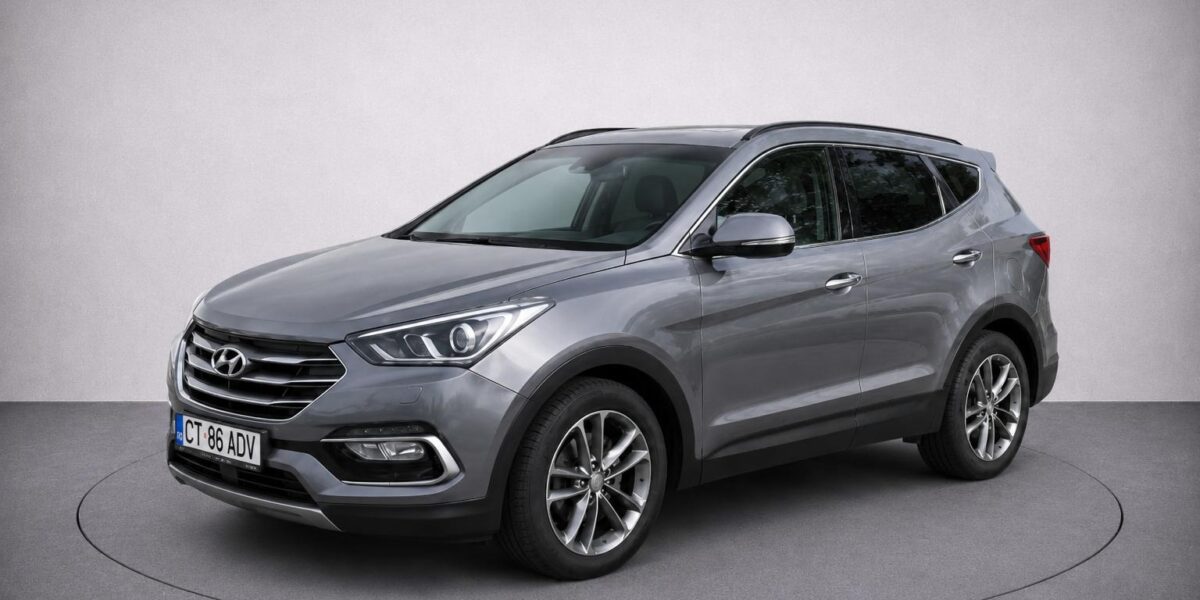 Hyundai Santa Fe blue 2.2 CRDI 4WD Automatik Premium Utilizat · 2017 13.950 EURO