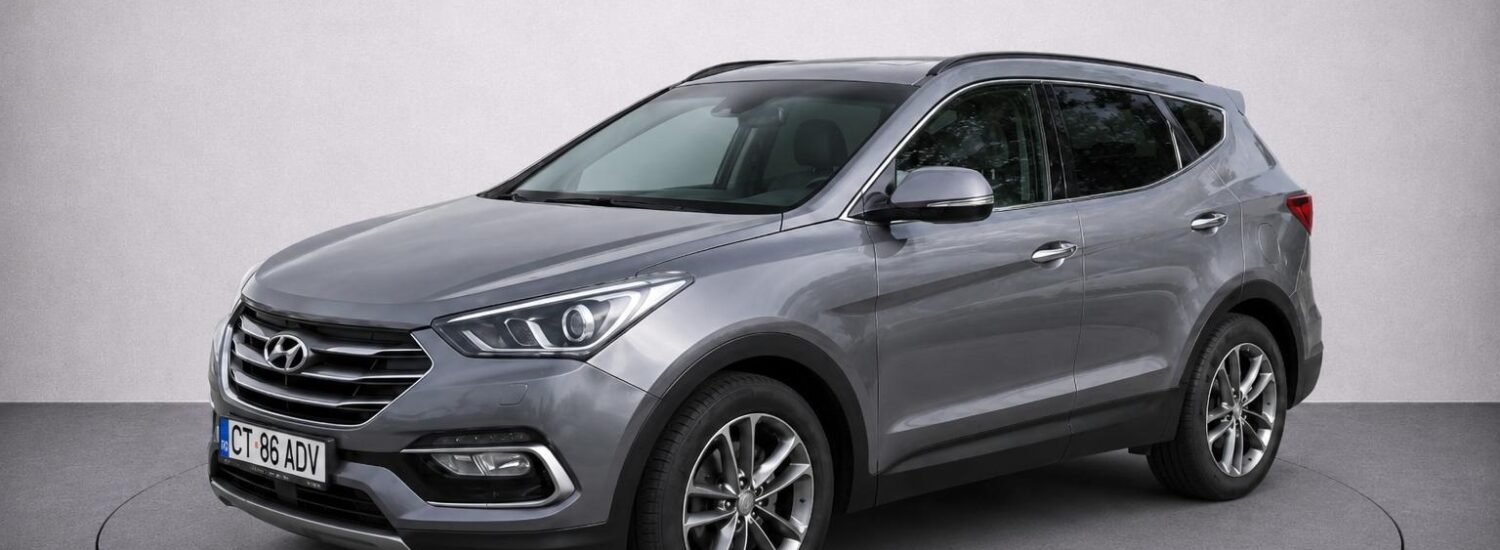 Hyundai Santa Fe blue 2.2 CRDI 4WD Automatik Premium Utilizat · 2017 13.950 EURO